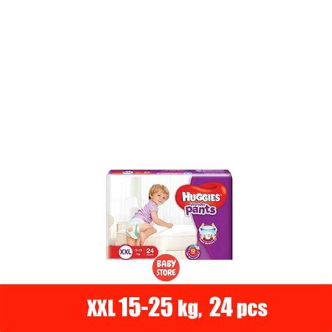 Huggies Baby Diaper Wonderpants Xxl 15 25 Kg 24 Pcs Baby Store