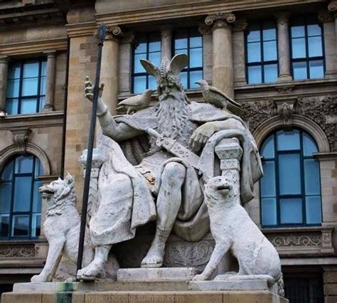 Odin Statue In Hanover Germany Art Nouveau Odin Mythology Norse