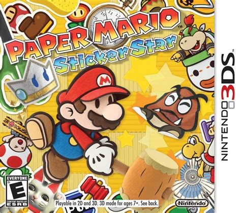 Paper Mario Sticker Star 3ds En Construcción Guiasnd