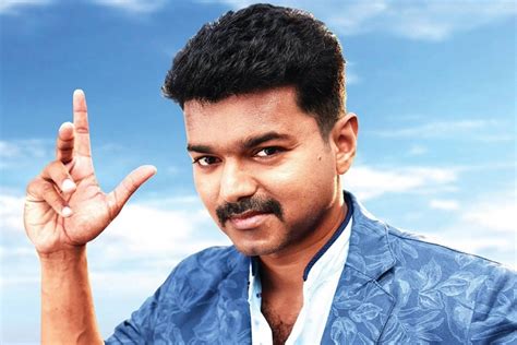 vijay s clean shaven look from new film goes viral