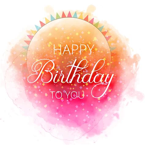 Design your very own printable & online happy birthday cards. Birthday greeting card Happy birthday Colorful confetti backgrou - Download Free Vectors ...