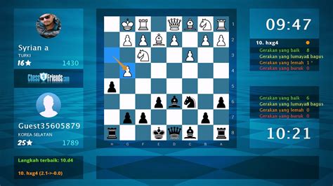 Chess Game Analysis Syrian A Guest35605879 0 1 By Chessfriends