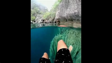 Amazing Nature💞barracuda Lake Coron Palawan Philippines 🇵🇭 Youtube