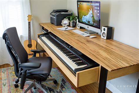 Ambrosia Maple Music Computer Desk Memphis Woodshop