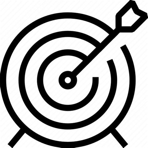 Target, target arrow, target shooting, targeted, targeting icon