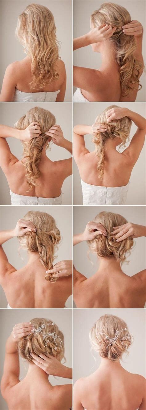 Step by step hairstyles hair style steps hair tutorials hair style step hairstyles tutorials hairstyle step by step tutorial hair ponytail model prom updos easy hairstyle. Bridal Updo Hairstyle Tutorial: Wedding Hairstyles Ideas ...