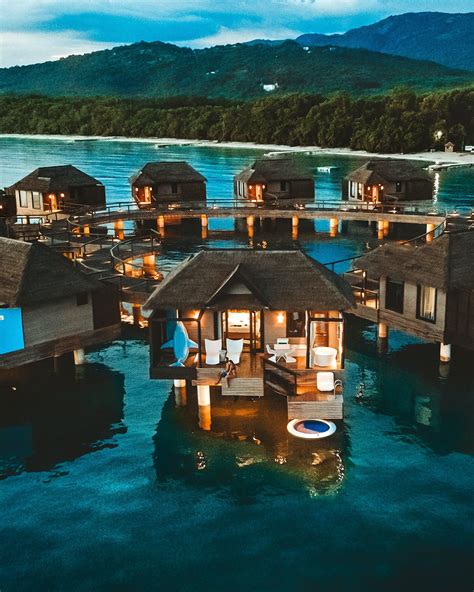 Sandals South Coast Resort Overwater Bungalows And Honeymoon Dreams In Jamaica Away Lands In
