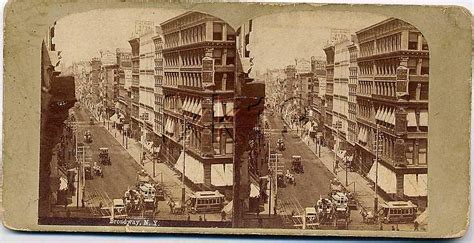 Vintage Photographs New York City Nyc Telegraph Lines 1870s