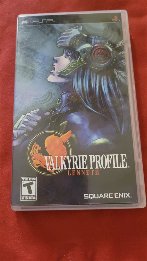 Valkyrie Profile Lenneth Box And Manual Only Psp