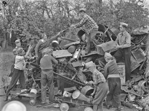 When Plowshares Built Swords Scrap Drives During World War Ii Farm