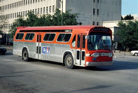 Classic Gmc Bus City Retro Bus Automobile Cab Over Bus Coach Iowa City Heavy Truck Bus Stop