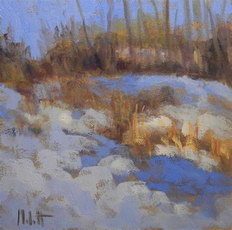 Art Painting And Prints Heidi Malott Late Autumn Snow Original Oil