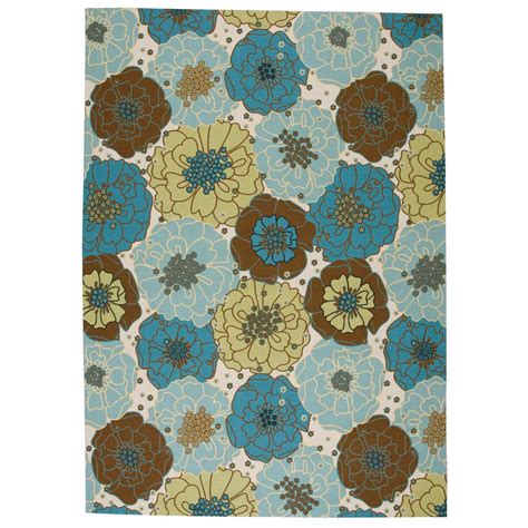 Gardens are works of art that you can enjoy working in as well as sitting and taking in the beautiful along with mapping out your garden area is choosing the plants you want in your garden and where. Nourison Home & Garden Chrysanthemum Light Blue 8 ft. x 11 ...
