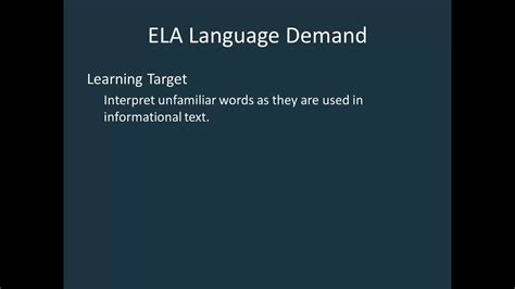 Academic Language For Edtpa Youtube
