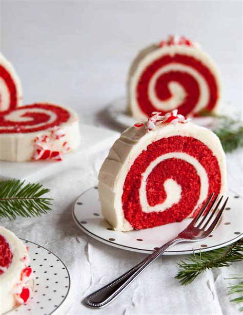 Recipe Peppermint Red Velvet Cake Roll Kitchn