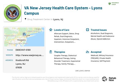 Va New Jersey Health Care System Lyons Campus New Jersey