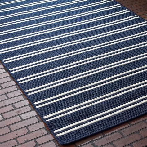 Navy Blue And White Outdoor Rugs Pemelton