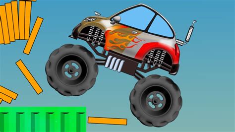 Monster Truck Kids Childrens Games Videos For Childrens Youtube
