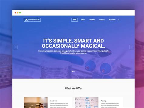 It is easy to modify in html editors such as notepad or after that, you can publish your own website on any hosting. X-Corporation - Bootstrap HTML Template Download Free ...