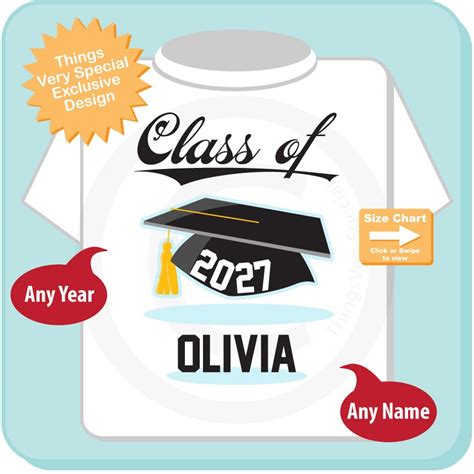 Class Of 2027 Future Graduate Shirt Personalized Graduation