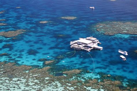 Great Barrier Reef Activity Platform Agincourt Pontoon Quicksilver