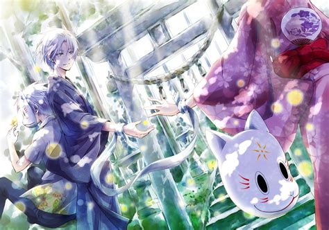 Digital, digital art, artwork, illustration, drawing, digital painting. Anime Hotarubi No Mori E Wallpaper/Background 1600 x 1121 - Id: 310828 - Wallpaper Abyss by ...