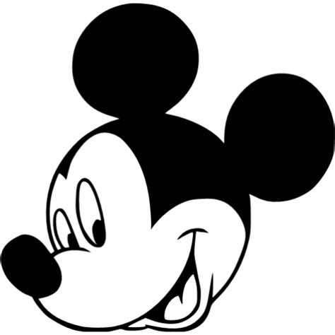Black Mickey Mouse Icon Free Black Mickey Mouse Icons