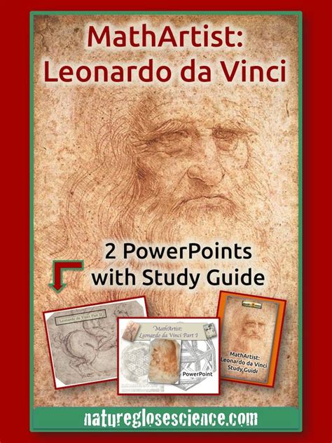 Leonardo Da Vinci Golden Ratio Powerpoints Thematic Unit Plan Distance