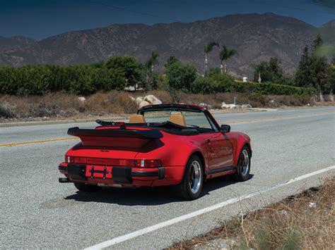 1989 Porsche 911 Turbo Cabriolet The Porsche 70th Anniversary Auction