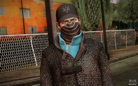 Aiden Pearce From Watch Dogs V3 Para Gta San Andreas