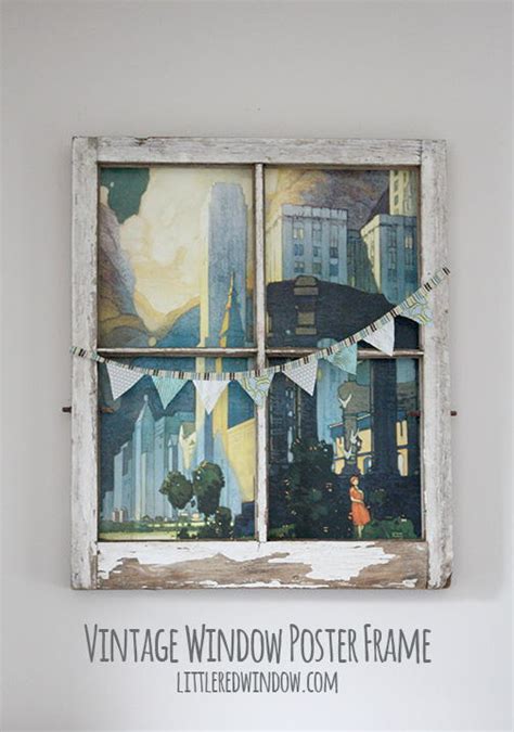 The position of the bed and furniture can't really be changed. Vintage Window DIY Wall Art | FaveCrafts.com