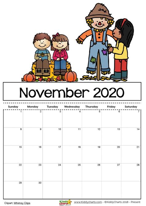 Jump start your new year with this free 2021 printable calendar template! Free Printable 2020 calendar for kids, including an editable version