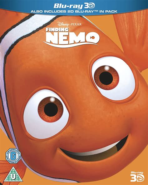 Finding Nemo Blu Ray 3d Region Free Limited Edition Uk Dvd