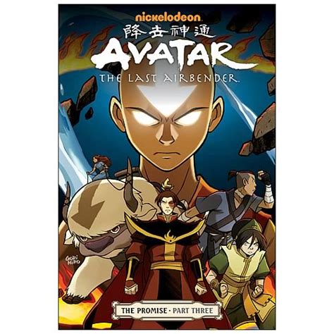 Avatar The Last Airbender The Promise Part 3 Graphic Novel Dark