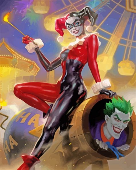 Harley Quinn Joker 5d Diamond Painting