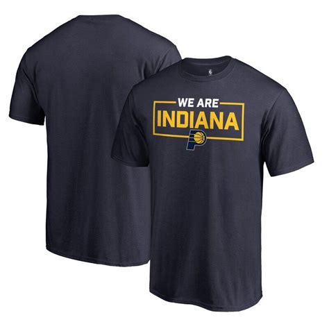 Indiana Pacers Fanatics Branded We Are Iconic Collection T Shirt Navy
