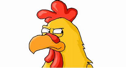 Chicken Guy Giant Cartoon Clipart Angry Turkey