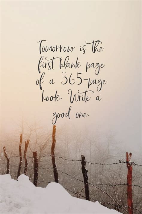 The browser will load a blank white page. Tomorrow is the first blank page of a 365-page book. Write ...