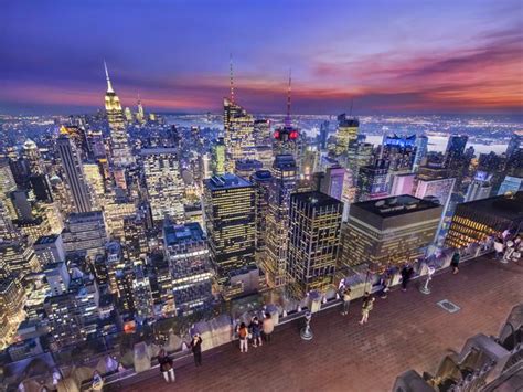 Image Of The Observation Deck At Top Of The Rock Courtesy Of Rockefeller Center 