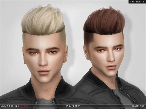 Side Shaved Hair Mens Hairstyles Sims Hair Sims 4
