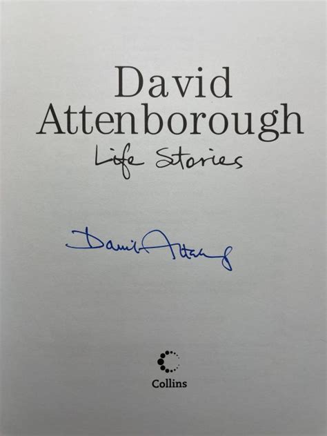 David Attenborough New Life Stories Signed First Edition 2011