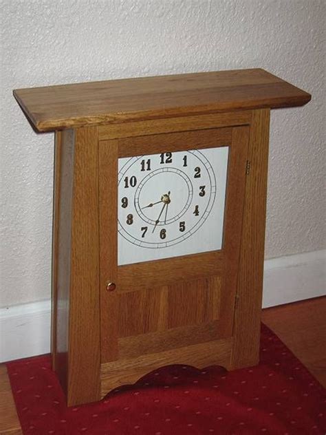 Craftsman Clock Woodworking Blog Videos Plans How To