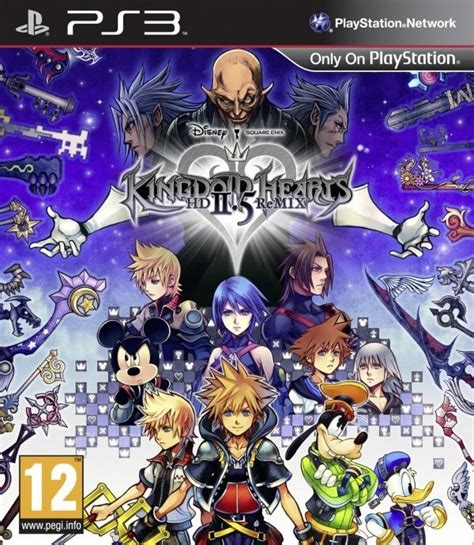 Carátula De Kingdom Hearts Hd 25 Remix Para Ps3
