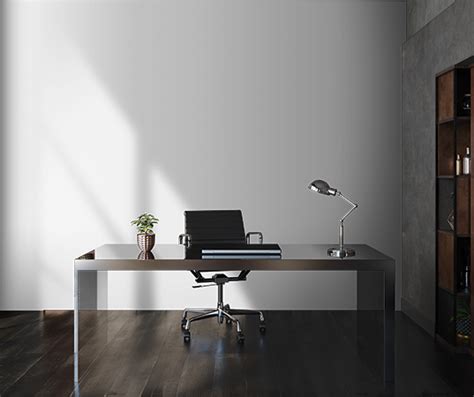 Grey Minimalist Home Office Ideas Feathr Wallpapers