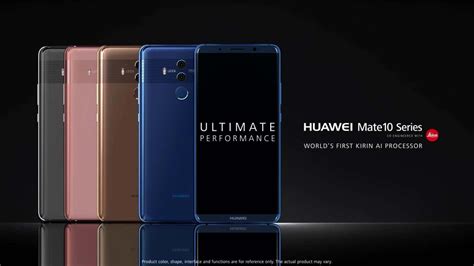 But it comes at a price. Video: Huawei Releases Three Mate 10 Family Ads On YouTube