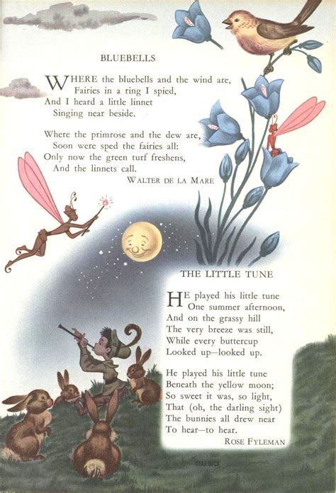 From 1949 Edition Childcraft Books Childrens Poems Kids Poems