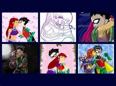 Robin And Starfire Teen Titans Fan Art 36573586 Fanpop
