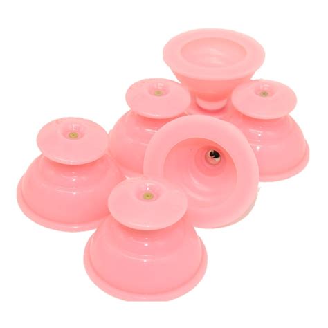 6 Pieces Silicone Massage Cupping Therapy Sets Massage Cups Suction Cupping Relief Therapy