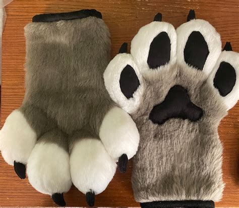 Custom Furry Puffy Paw Commissions Fursuit Hand Paws Etsy