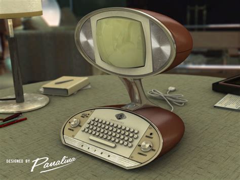 Pin On Retro Futuristic Computer